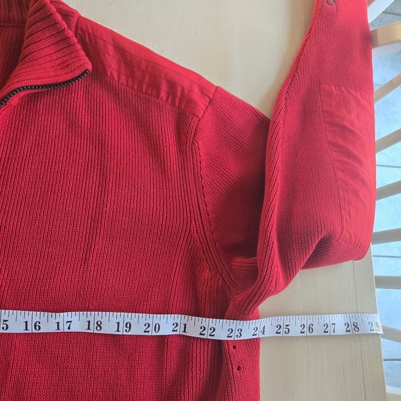 🇨🇭Victorinox Bold Red Lightweight Jacket/Zip up Sweater - Picture 7 of 10